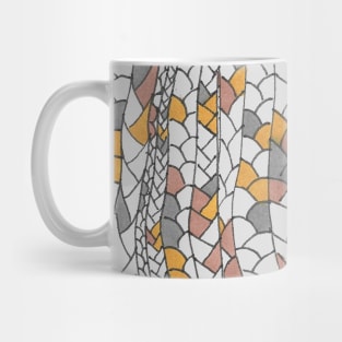 Hand Drawn Braid Pattern Mug